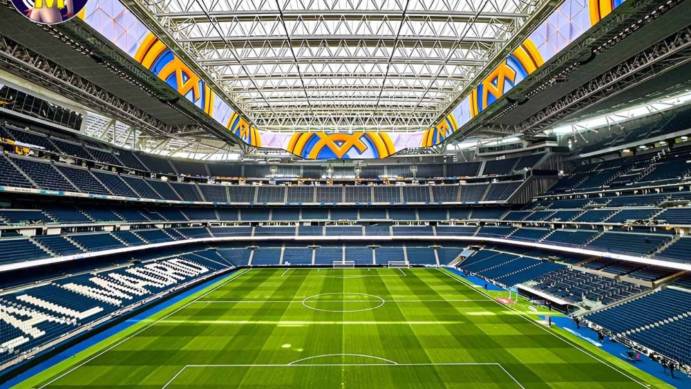 Estadio Santiago Bernabéu por dentro