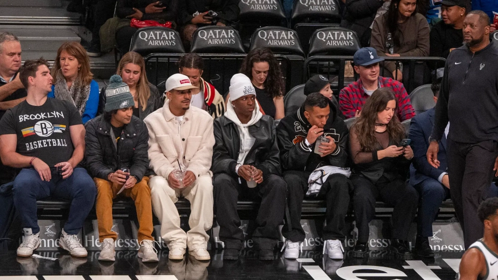 Vinicius en un partido de NBA