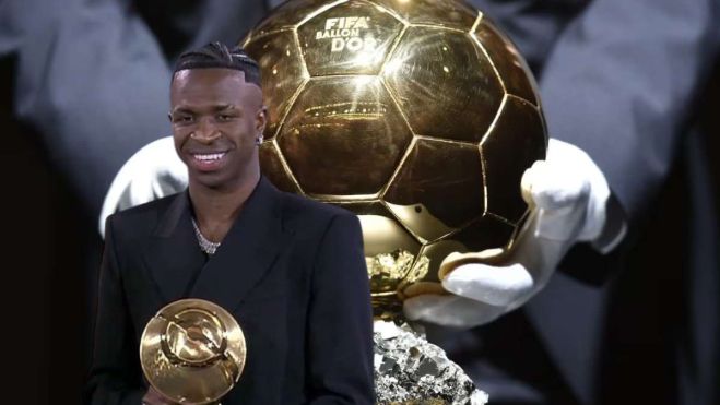 Se confirma el atraco a Vinicius con el Balón de Oro Se confirma el atraco a Vinicius con el Balón de Oro