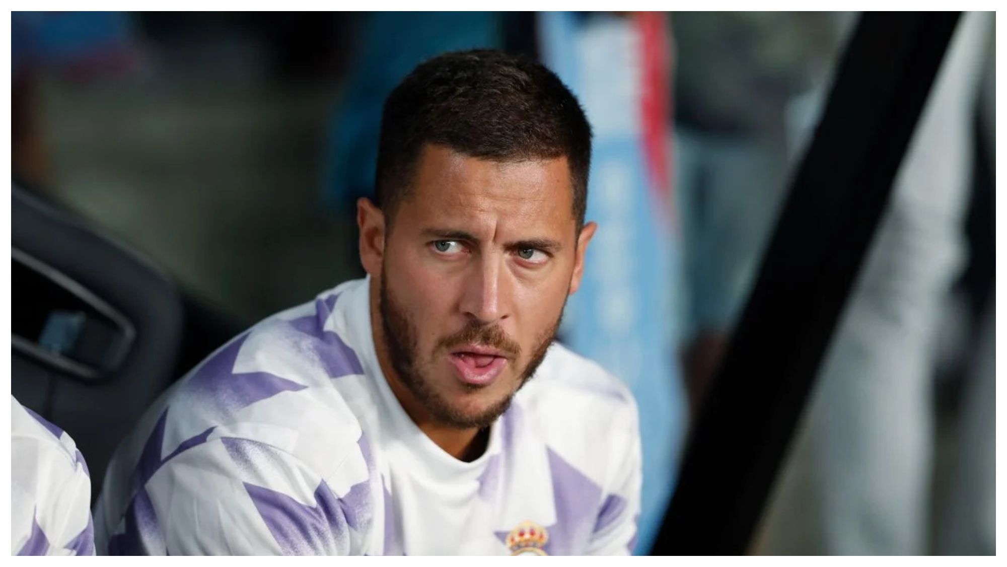 Eden Hazard con el Real Madrid