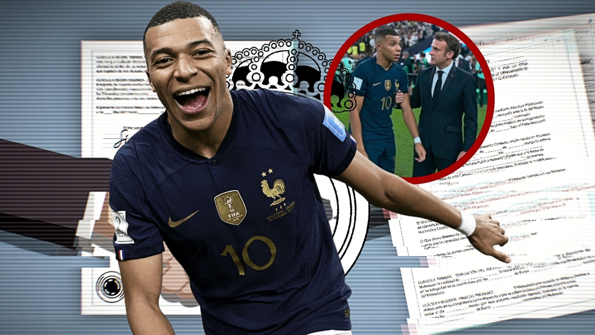 Kylian Mbappé ya le ha dicho a Macron que se va del PSG