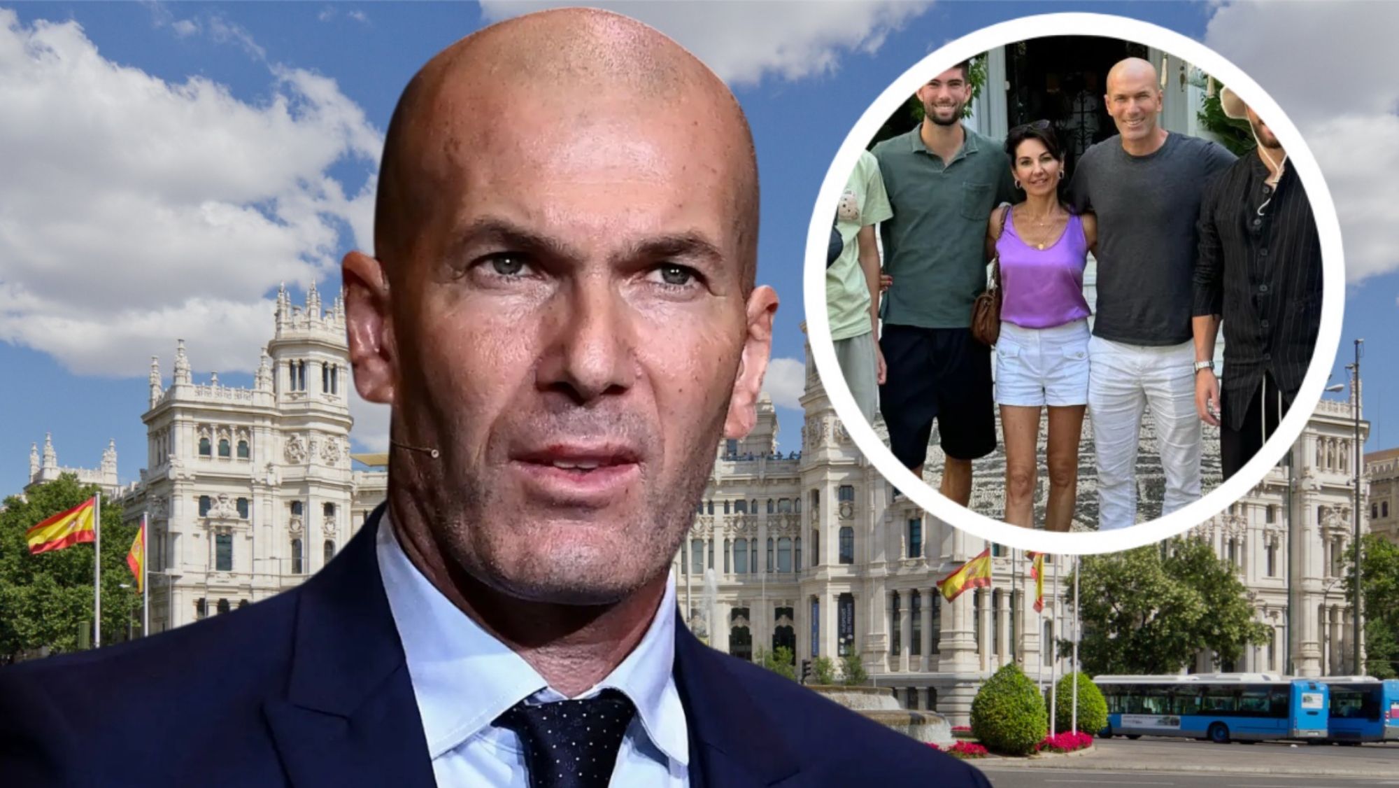 El hijo de Zidane, muy cerca de regresar a la ciudad de Madrid. El hijo de Zidane, muy cerca de regresar a la ciudad de Madrid.