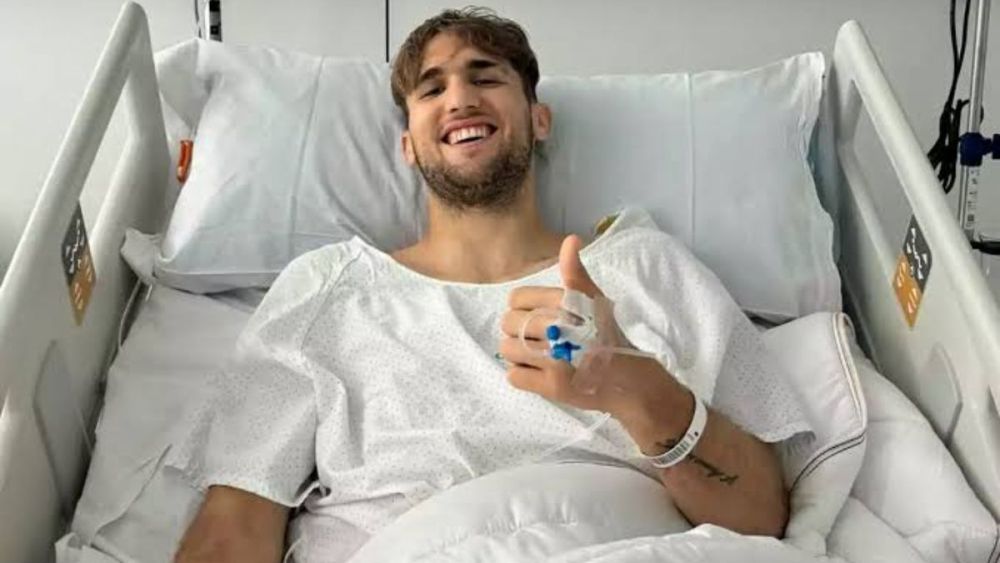 Pablo Ramón durante su proceso de recuperación