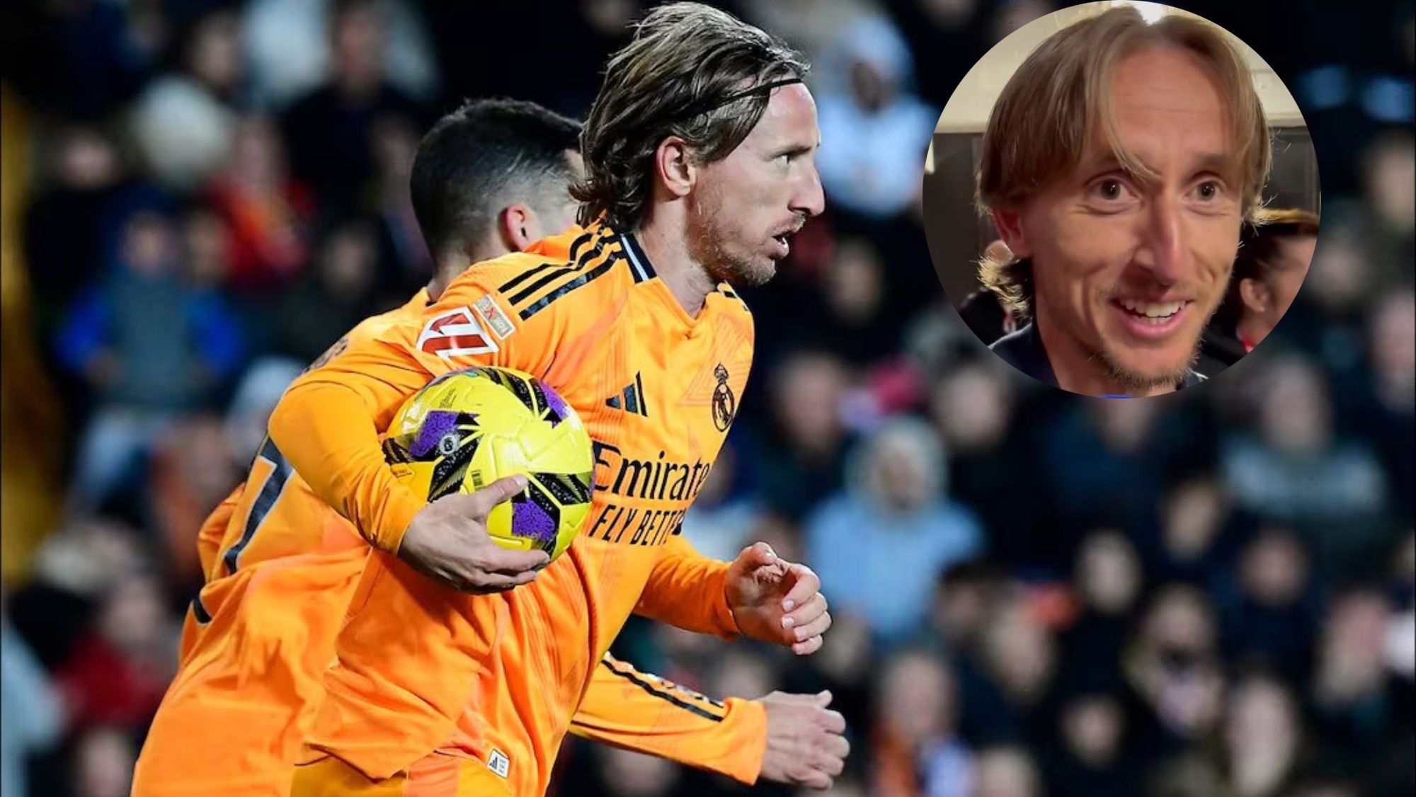 Luka Modric ha vuelto a hacer historia con la camiseta del Real Madrid