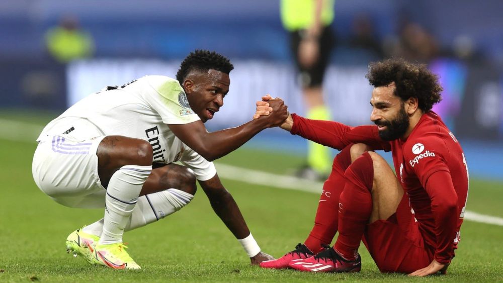 Vinicius y Salah Vinicius y Salah