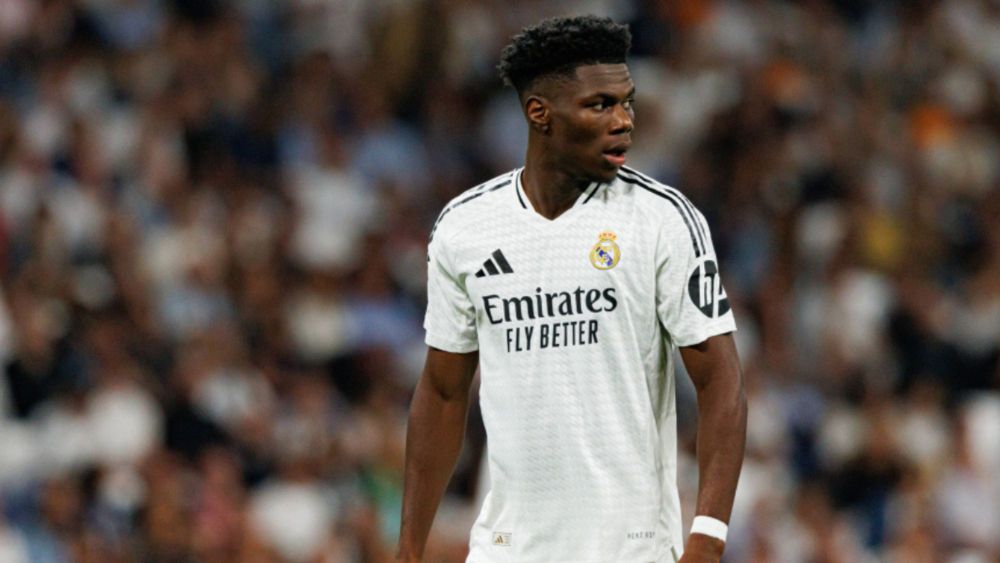 Tchouaméni durante un encuentro de esta temporada