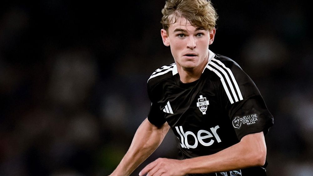 Nico Paz con el Como Nico Paz con el Como