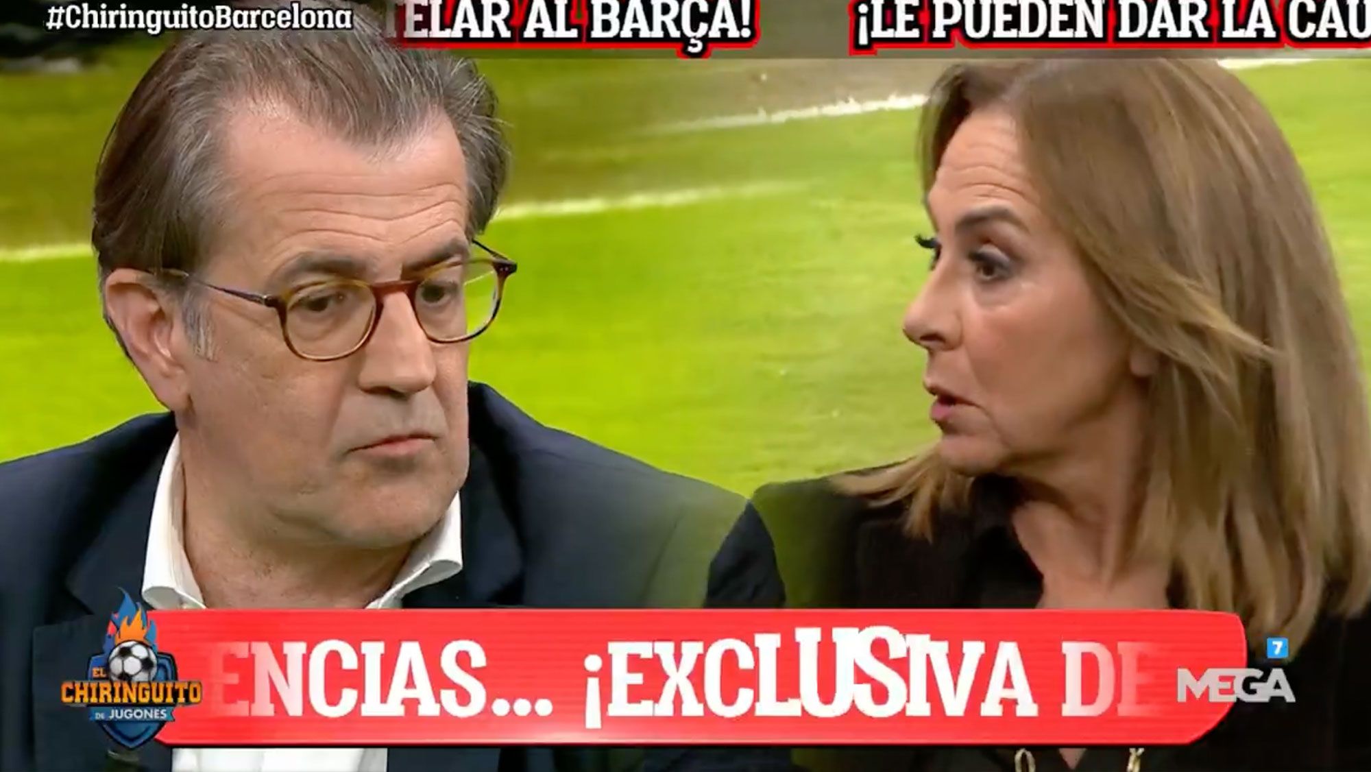 Hasta Carme Barceló estalla y deja en ridículo a Toni Freixa por el caso Olmo: "¿Tú también...?"