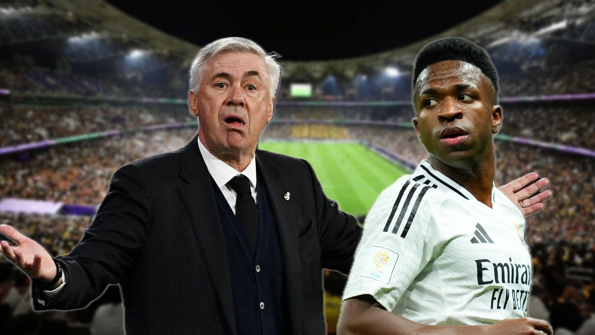 Ancelotti, muy enfadado, directo a por Vinicius nada más entrar al vestuario: “Te vas…” Ancelotti, muy enfadado, directo a por Vinicius nada más entrar al vestuario: “Te vas…”