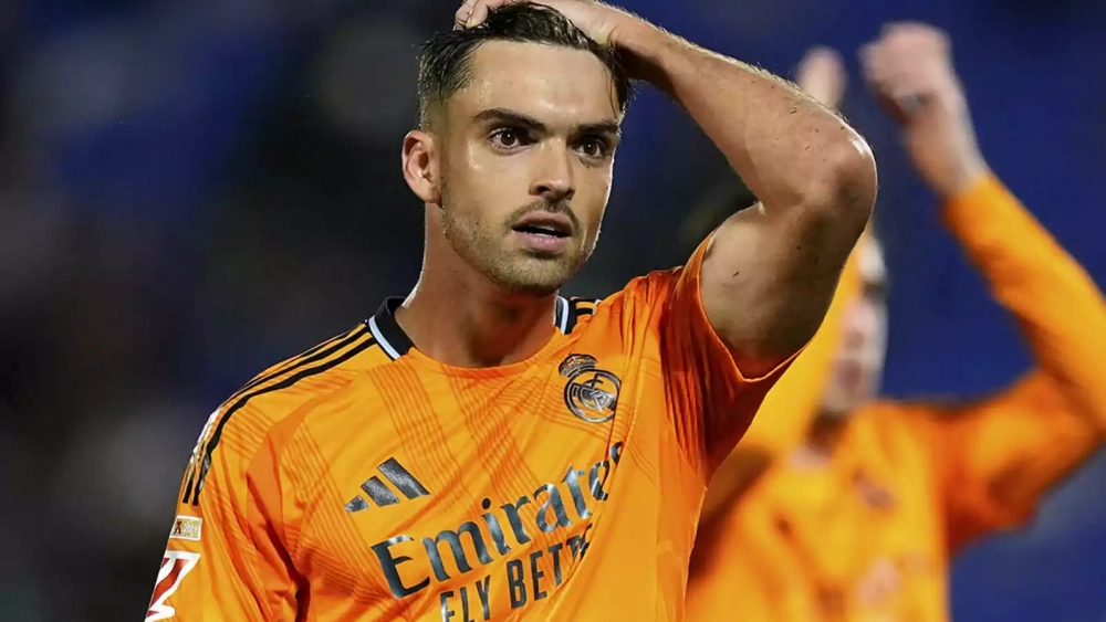 Asencio en pleno partido