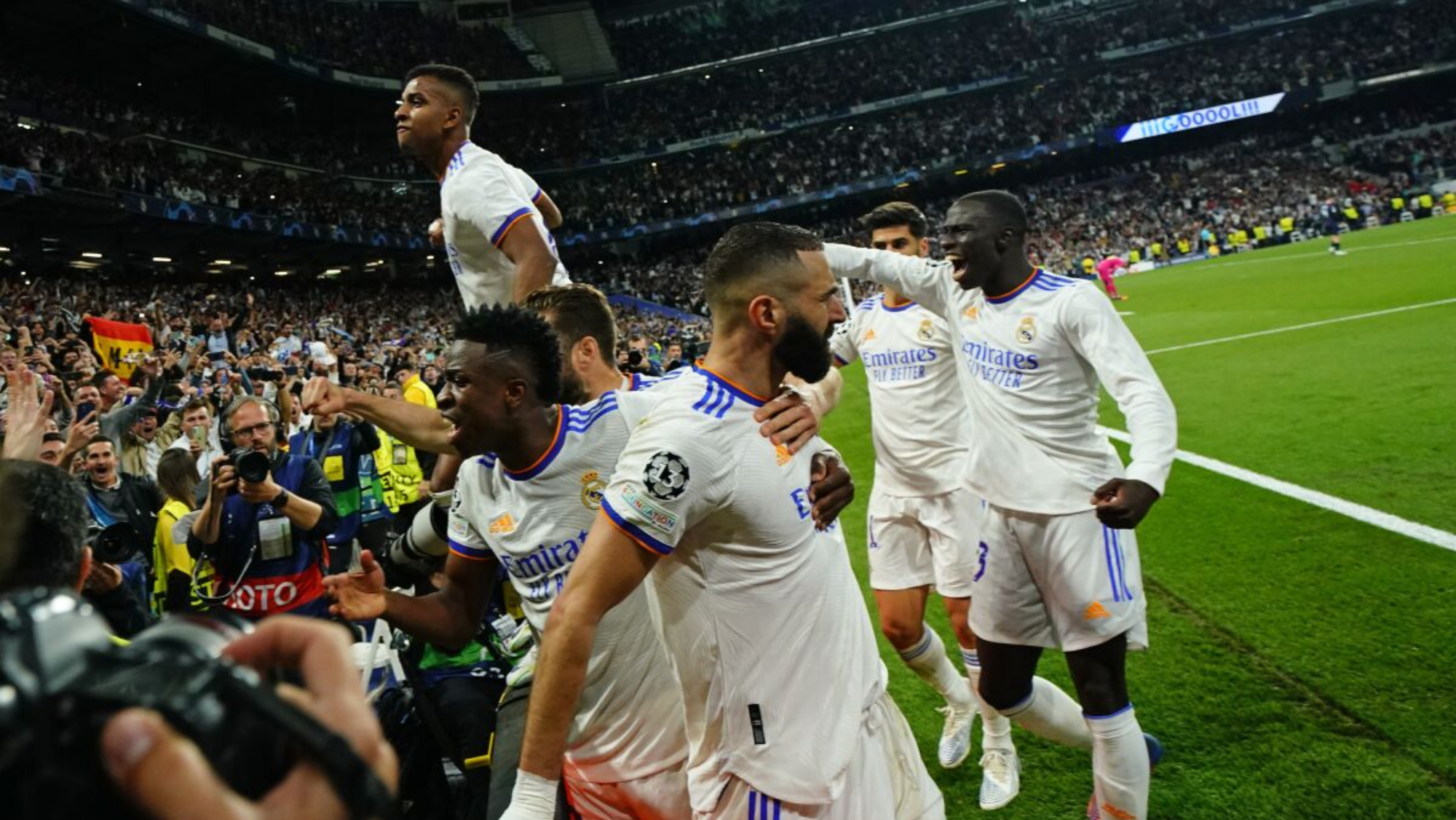 El espíritu de remontada del Real Madrid resurge para intentar revertir la situación El espíritu de remontada del Real Madrid resurge para intentar revertir la situación