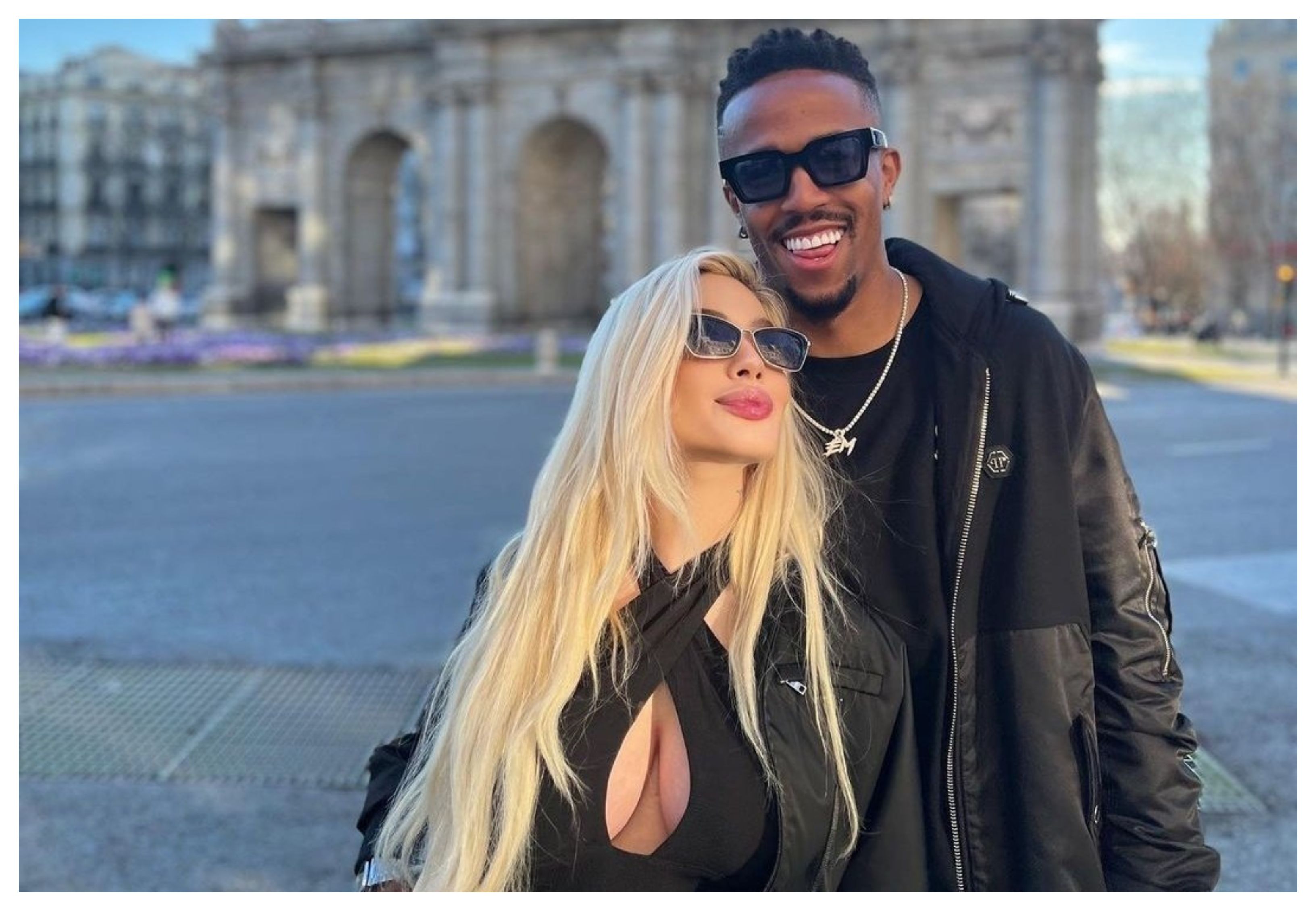karoline lima y eder militao