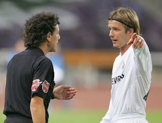 Rafa Guerrero y David Beckham