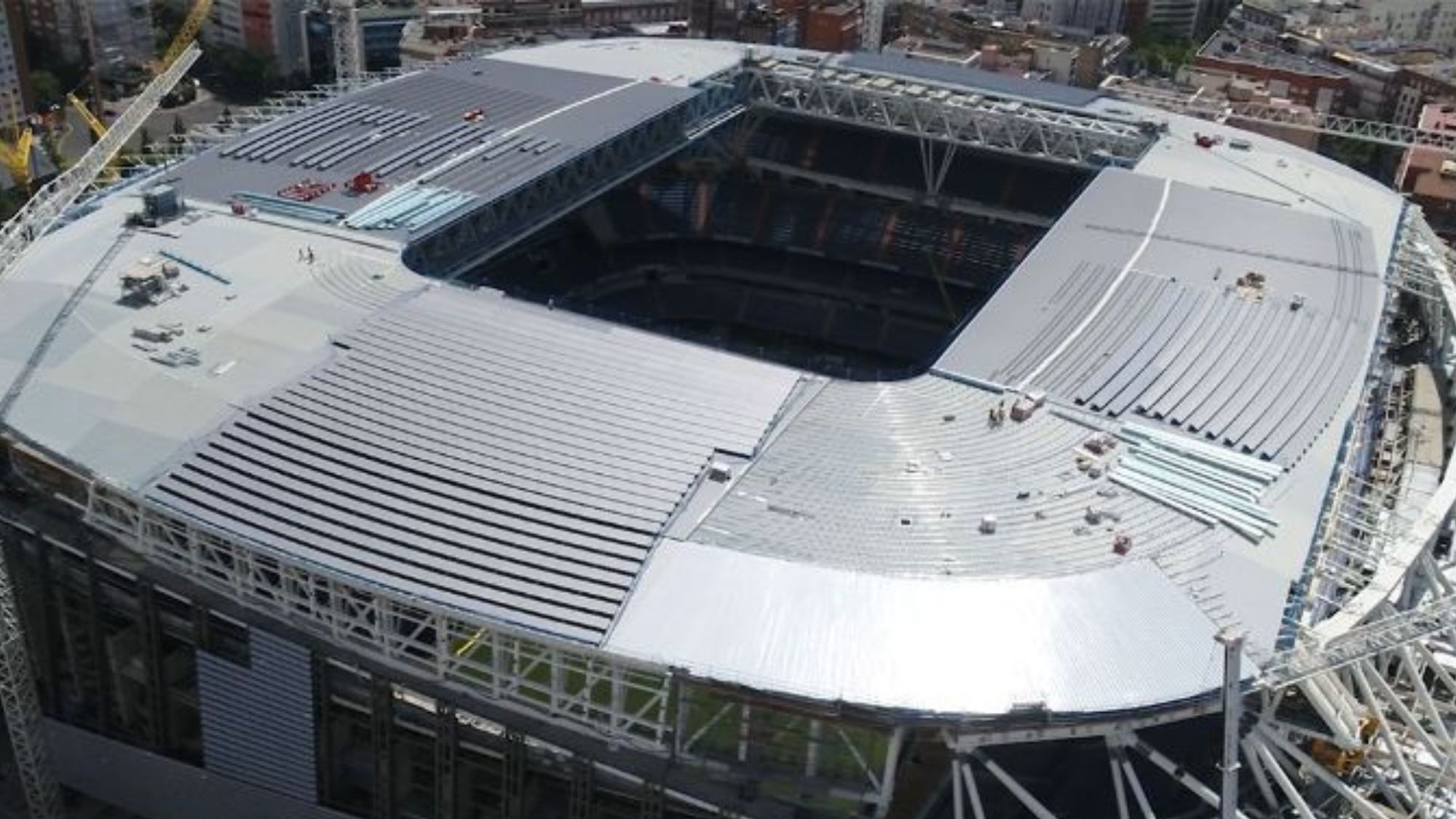 Ya hay imágenes: el nuevo lugar que ocupará la prensa en el Santiago Bernabéu