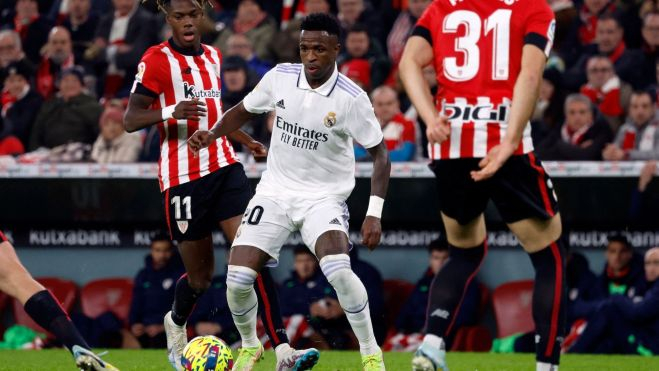 La prensa culé no tiene vergüenza: "Vinicius es un adolescente picante" La prensa culé no tiene vergüenza: "Vinicius es un adolescente picante"
