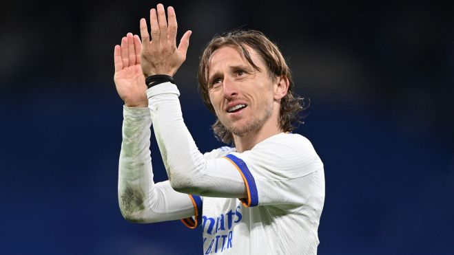 Luka Modric demuestra estar en un excelente estado de forma