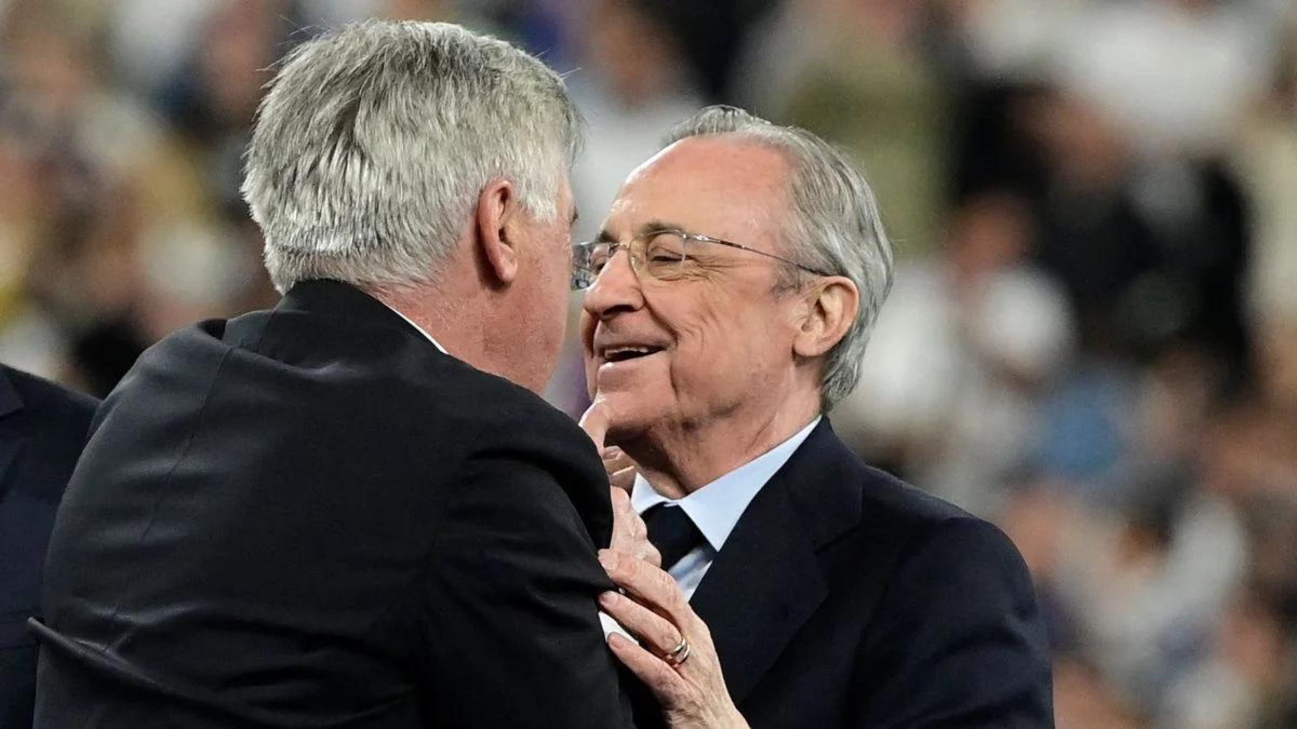 Florentino y Ancelotti mantuvieron una seria conversación para valorar la situación del equipo