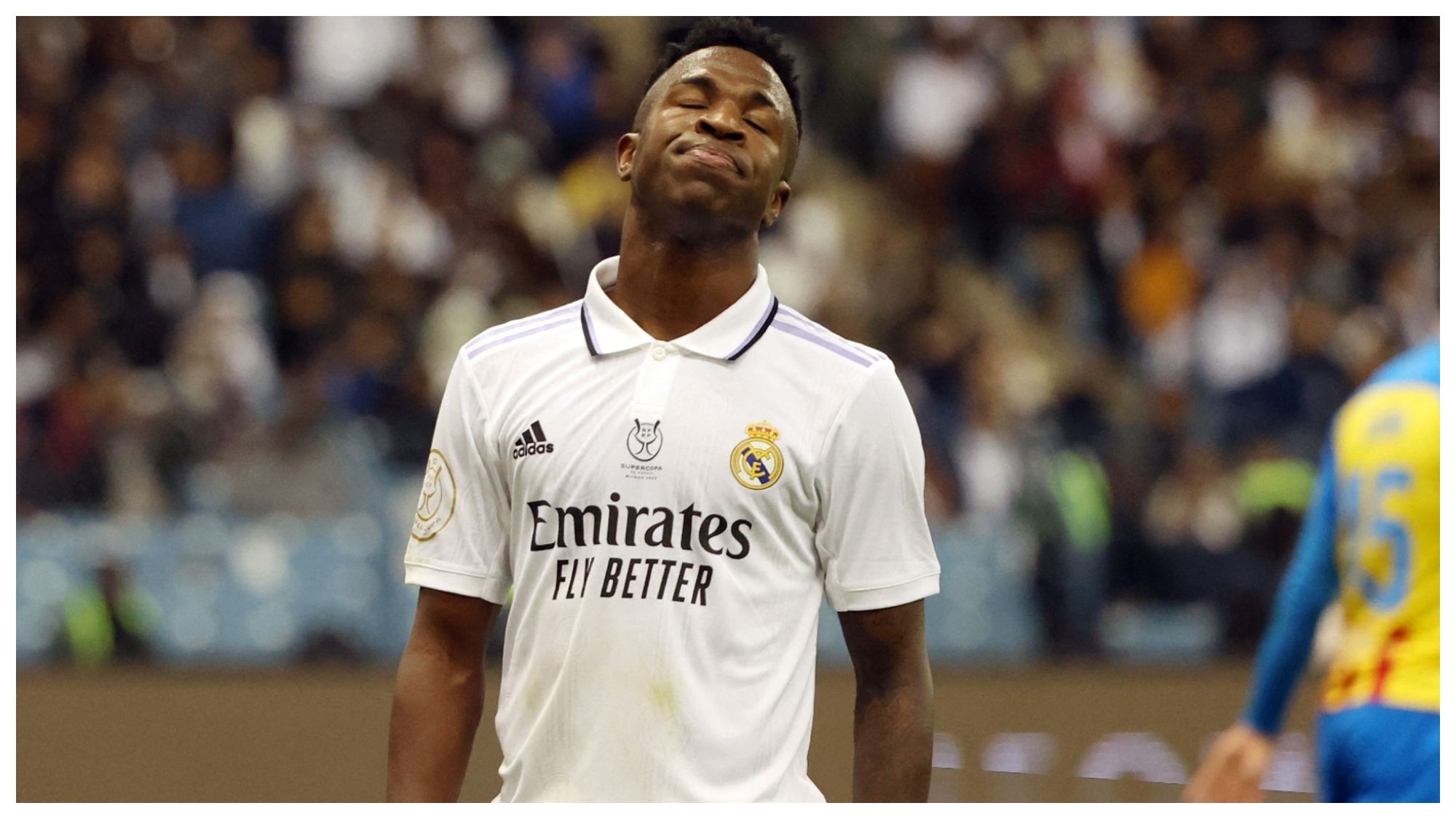 Vinicius Junior con el Real Madrid