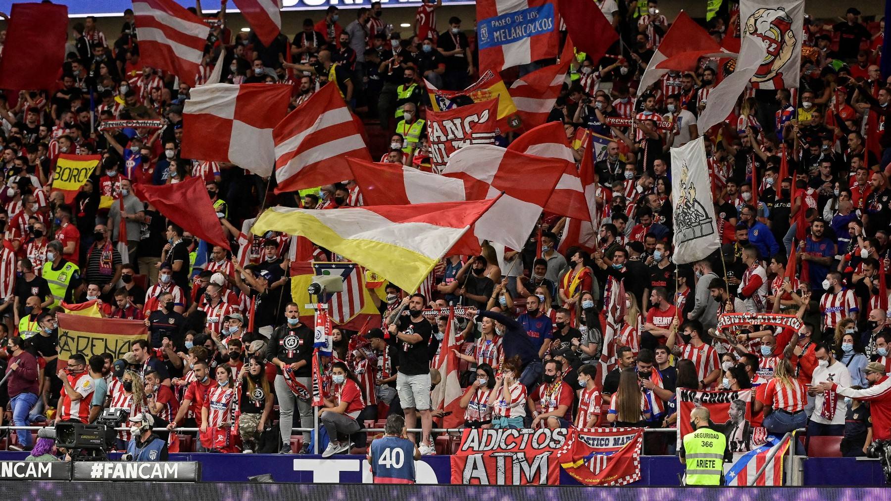 Estos son los famosos ultras llamados Frente Atlético