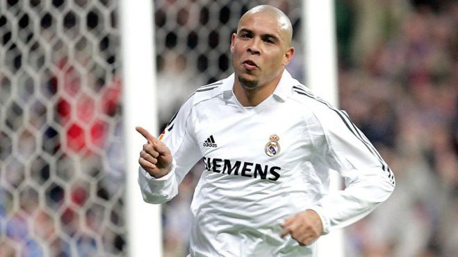 ronaldo nazario durante su etapa en el real madridrealmadrid