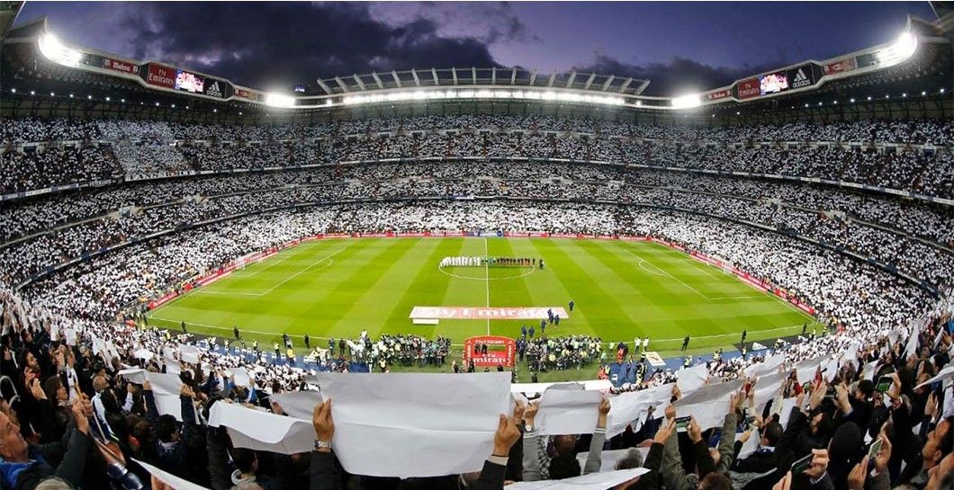 El Bernabéu será un gran escenario para vivir el fútbol de cerca  El Bernabéu será un gran escenario para vivir el fútbol de cerca