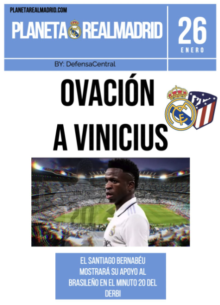 Portada de Planeta Real Madrid del 26 de enero Portada de Planeta Real Madrid del 26 de enero