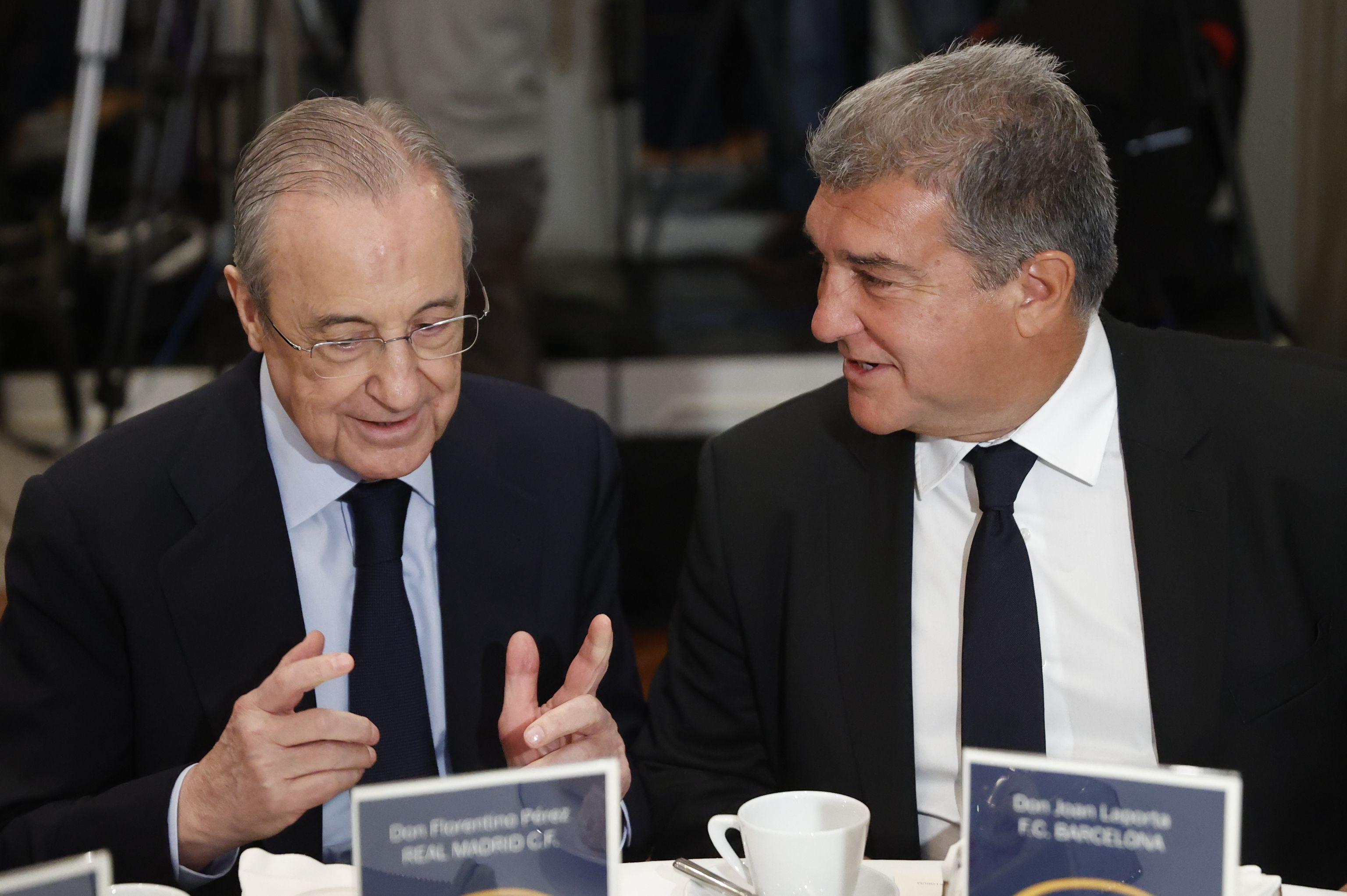 Florentino y Laporta se conocen desde hace muchos años Florentino y Laporta se conocen desde hace muchos años