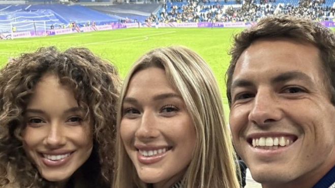 Jordan Ozuna en el Bernabéu 