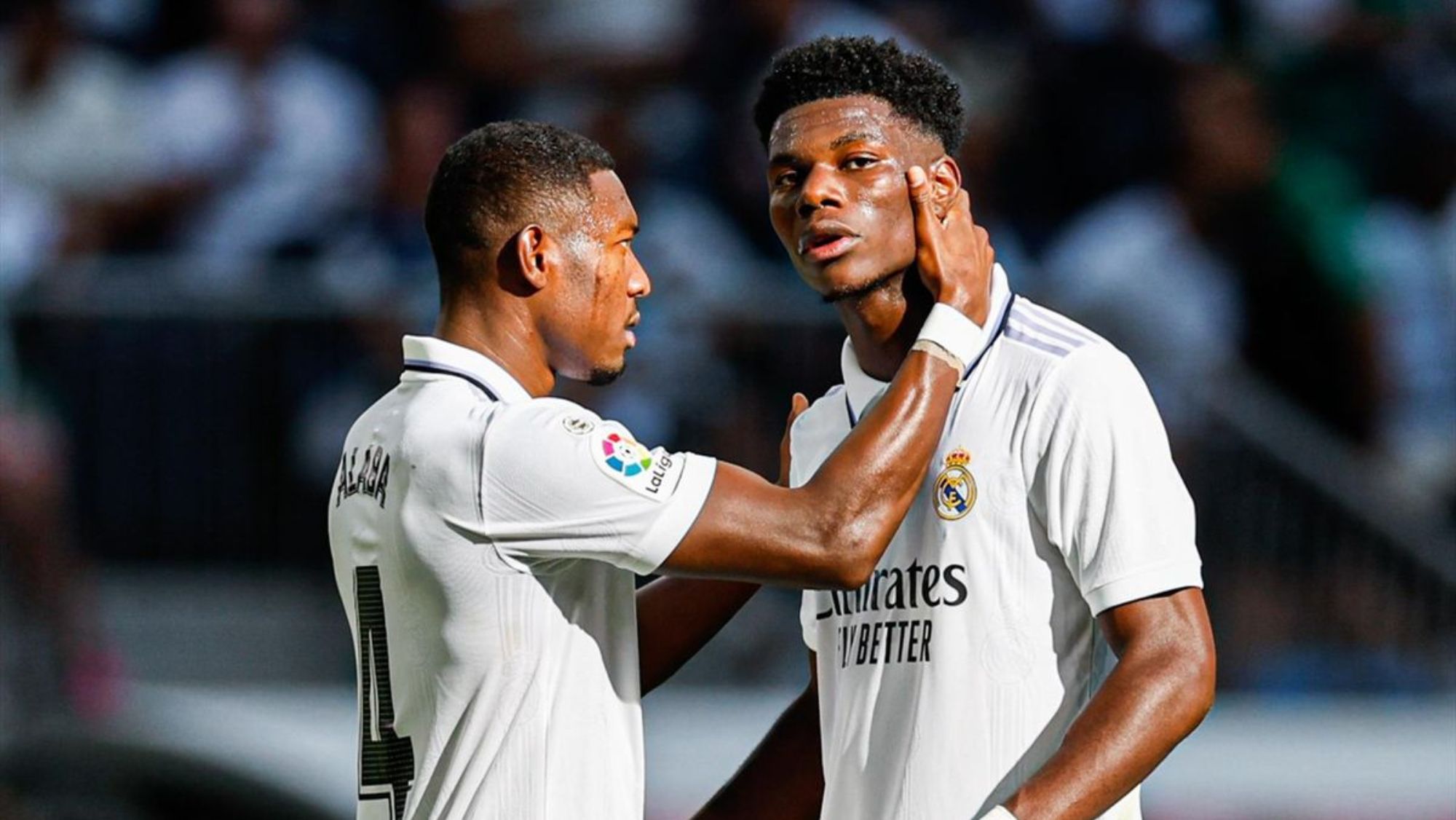 Alaba y Tchouaméni no fueron reconocidos en el Bernabéu vestidos de calle