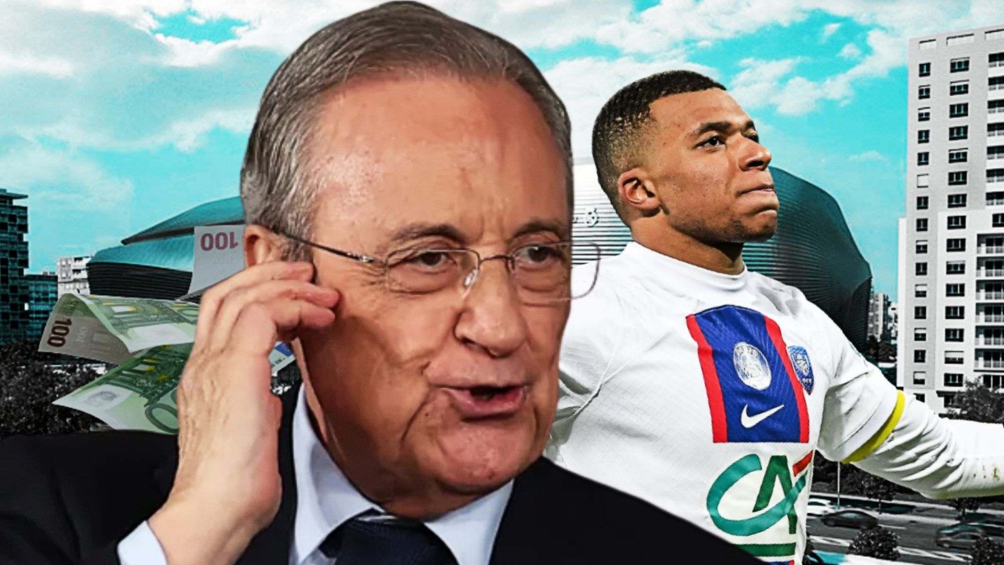 Florentino y Mbappé