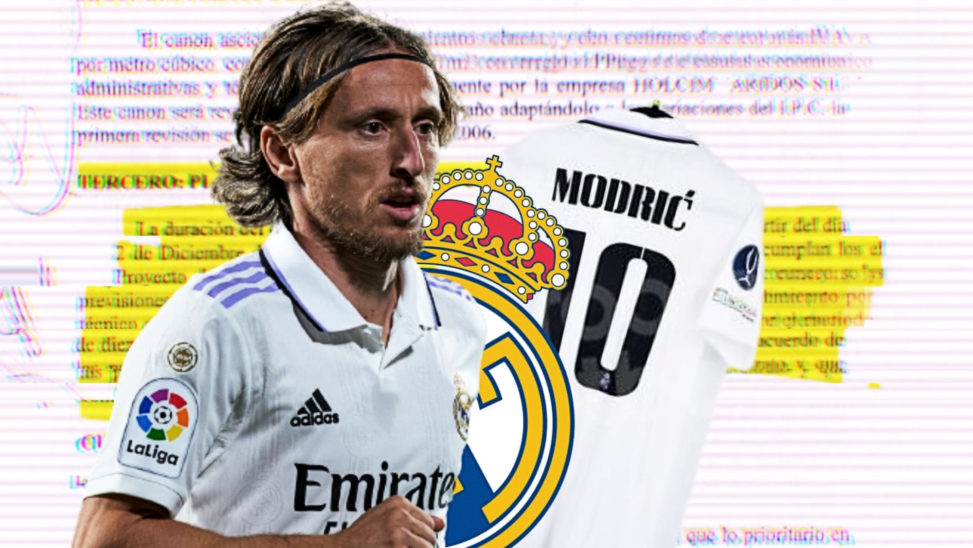 Modric tiene una oferta del Real Madrid: no tiene nada que ver con la renovación