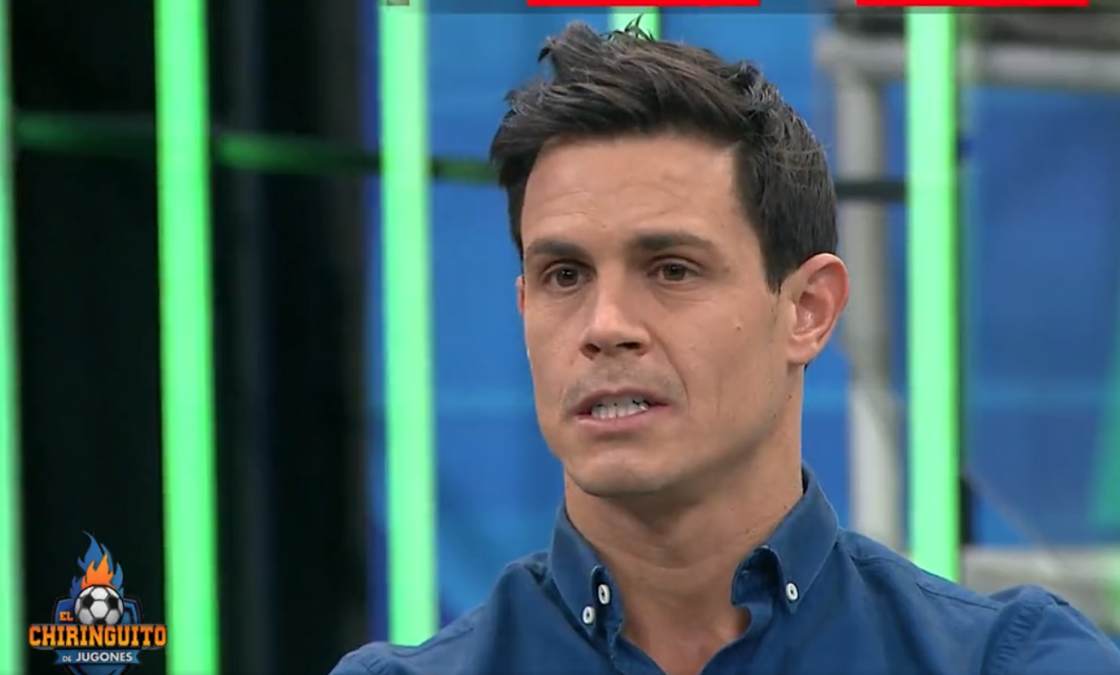 Edu Aguirre durante 'El Chiringuito' de ayer