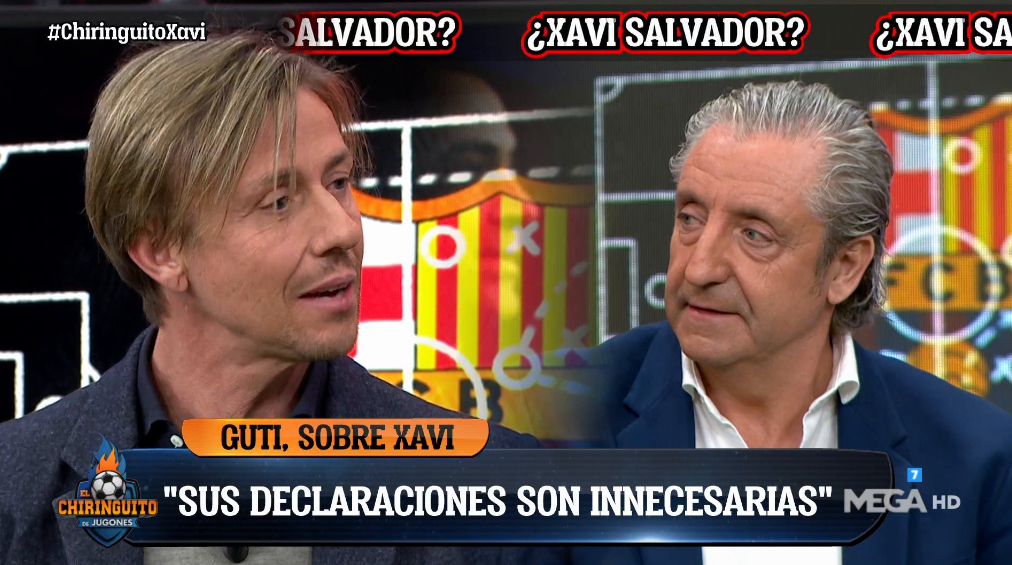 Guti y Josep Pedrerol