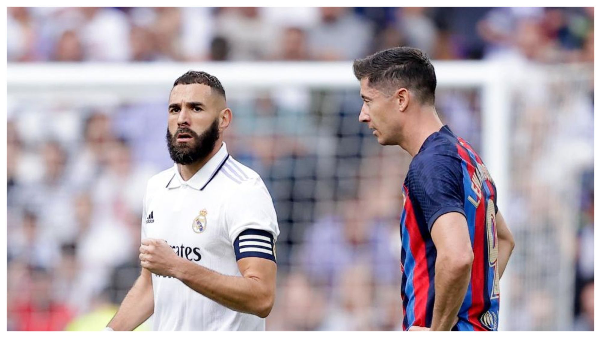 Karim Benzema y Robert Lewandowski, dos de los protagonistas para las semifinales de Copa del Rey