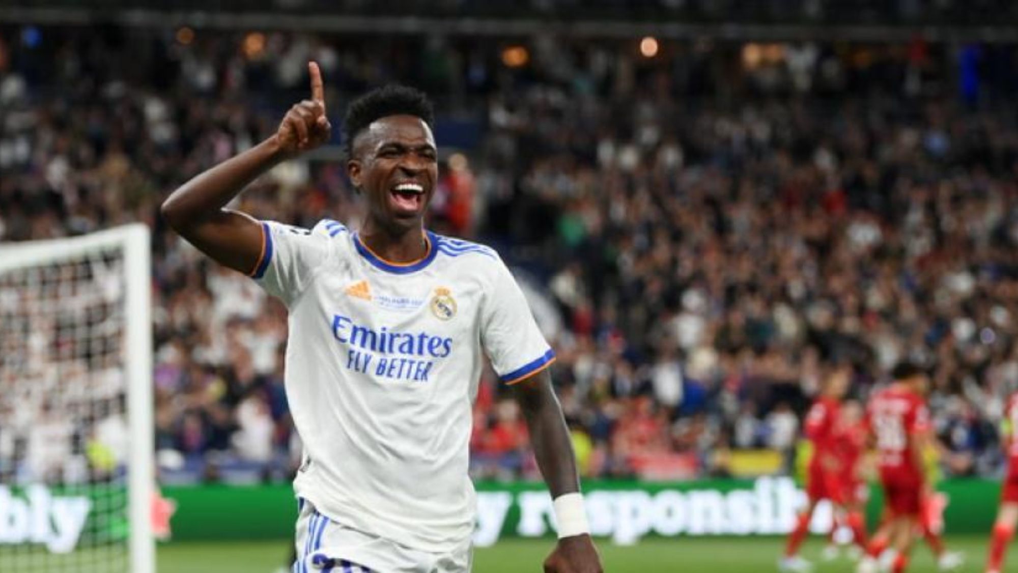 Vinicius batirá otro récord este jueves contra el Valencia en el Bernabéu