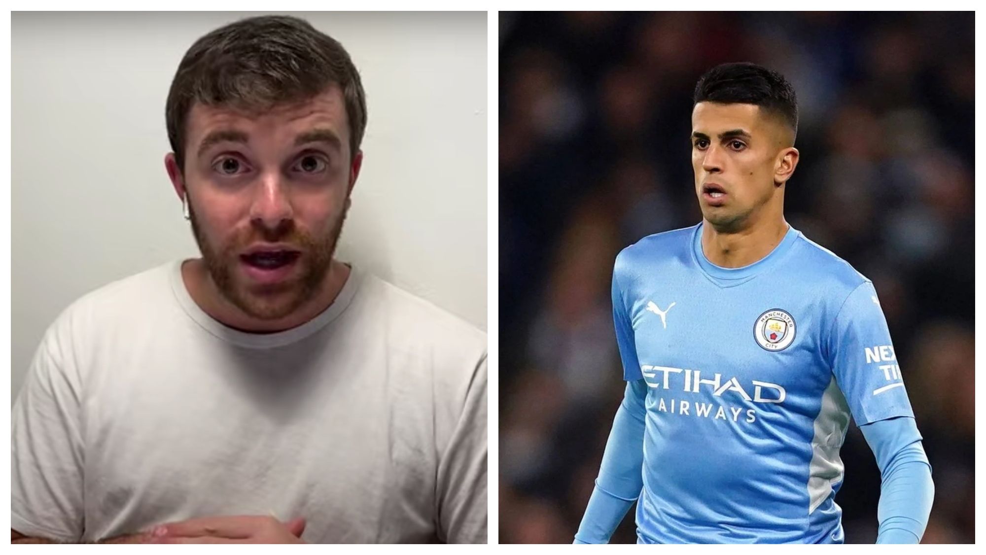 Fabrizio Romano y Joao Cancelo Fabrizio Romano y Joao Cancelo