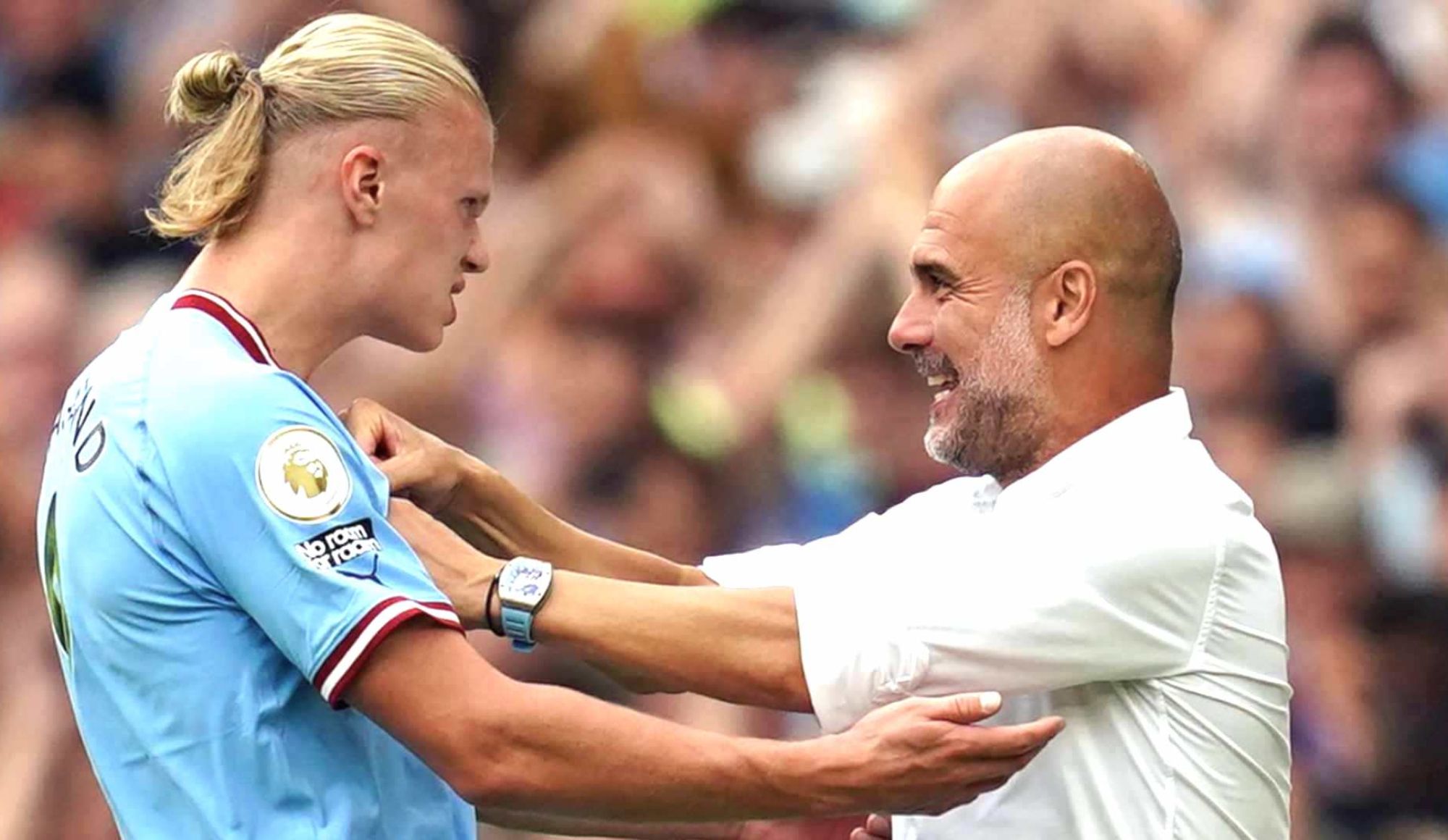 Haaland no está contento con Guardiola y lo refleja su portavoz Haaland no está contento con Guardiola y lo refleja su portavoz