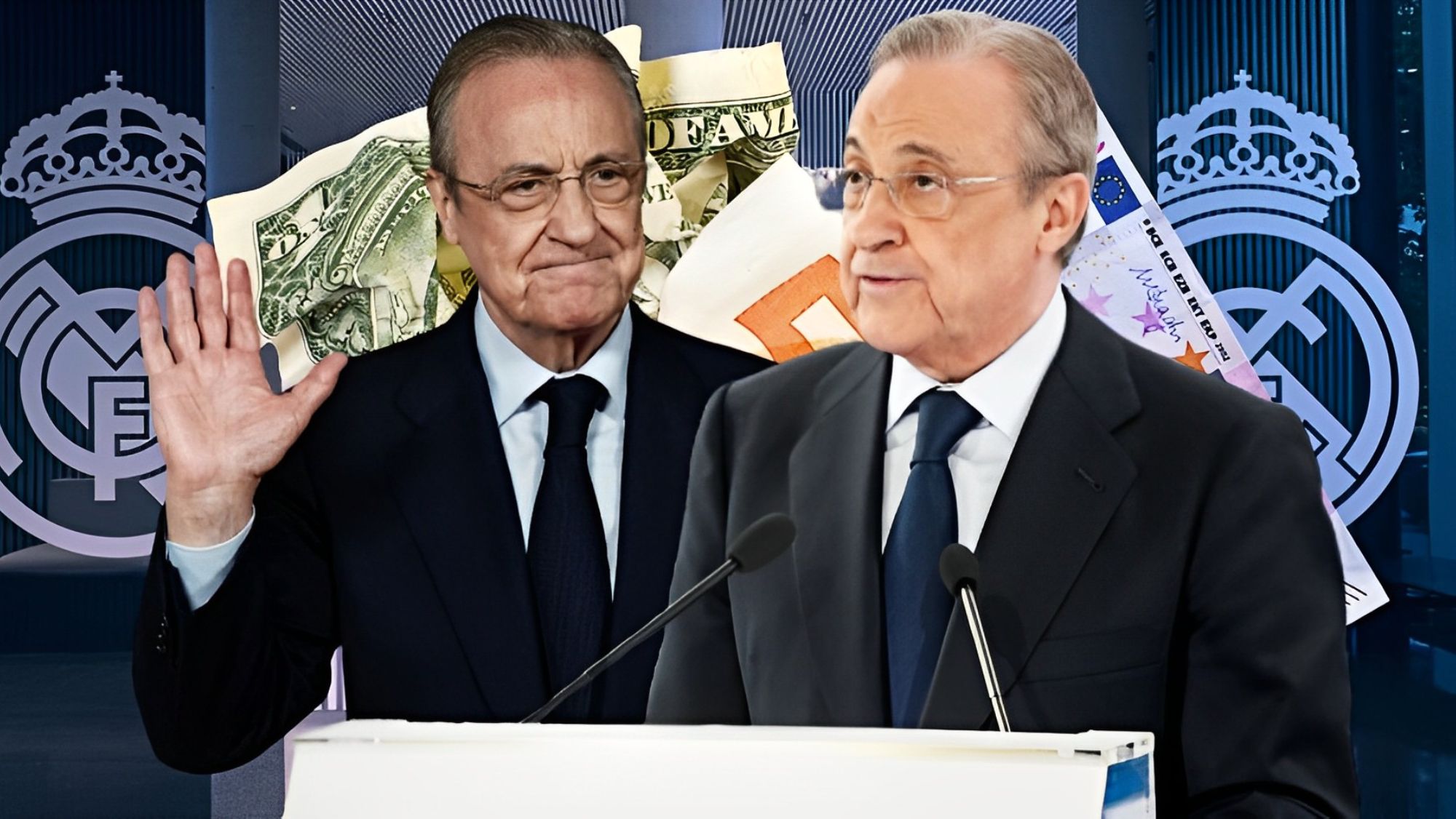 Florentino Pérez, presidente del Real Madrid