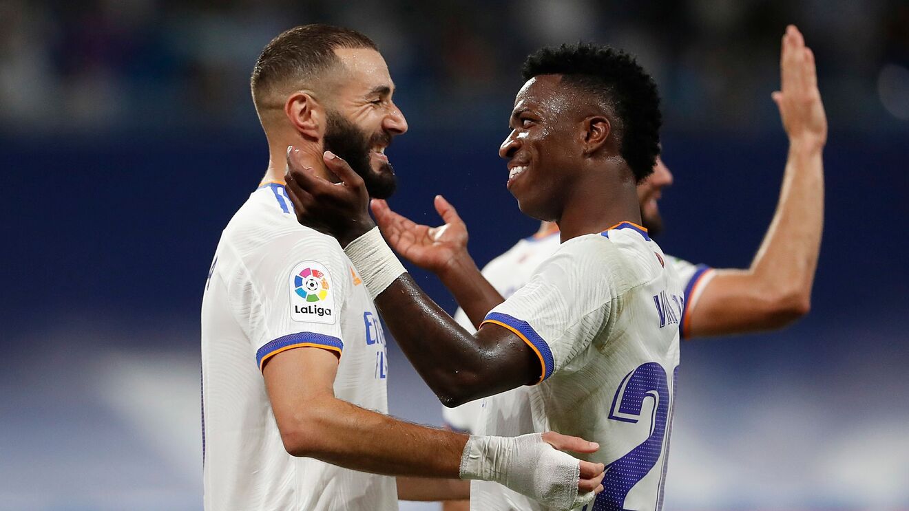 Benzema y Vinicius una dupla mágica 