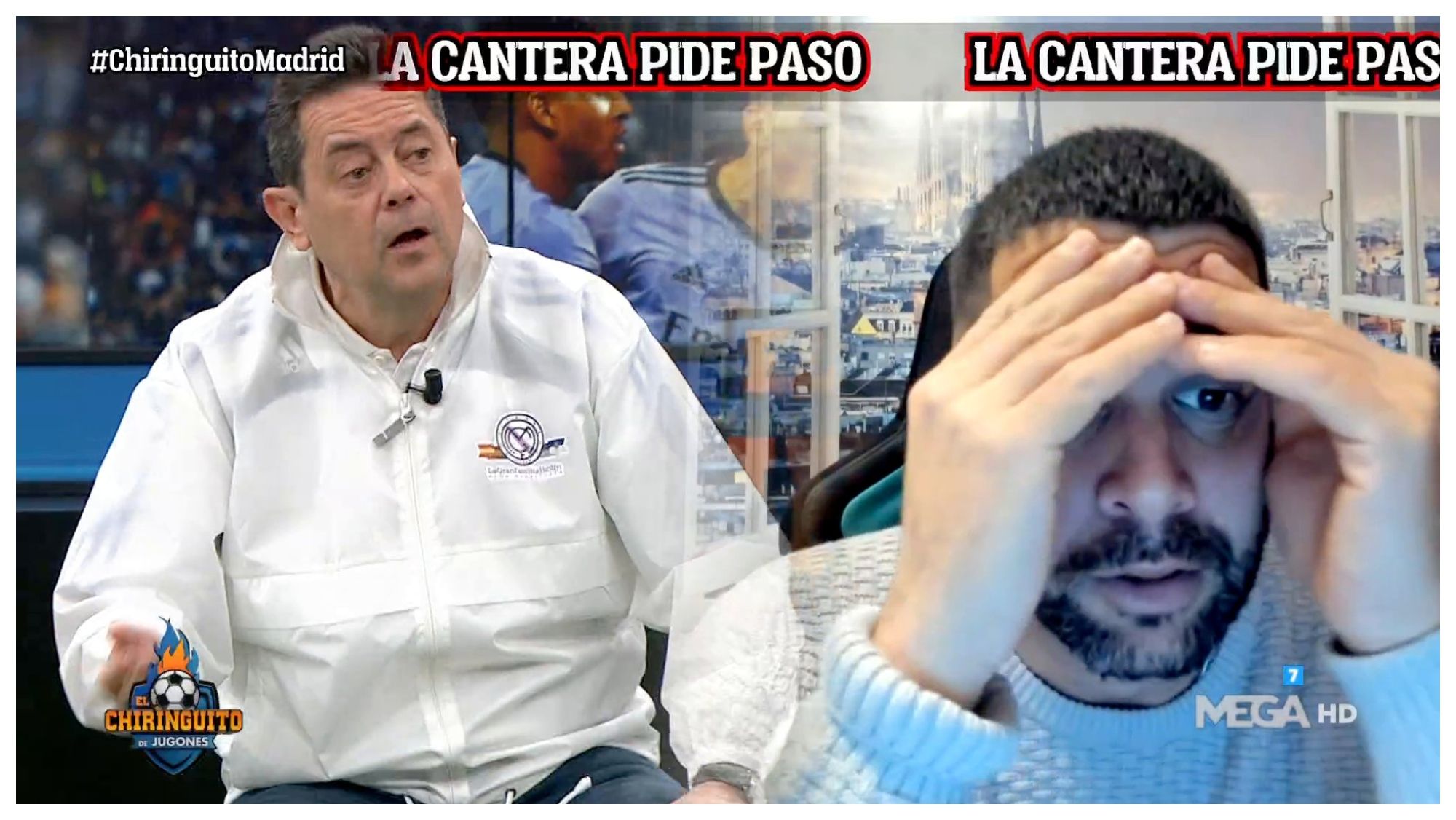 Tomás Roncero en El Chiringuito Tomás Roncero en El Chiringuito