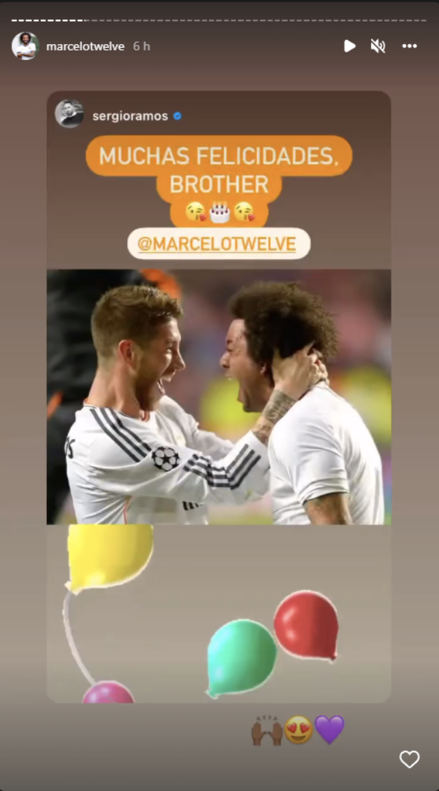 Sergio Ramos fue de los primeros en felicitarle Sergio Ramos fue de los primeros en felicitarle