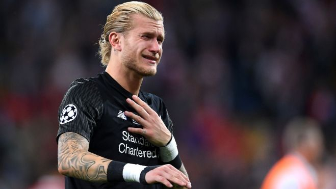 Loris Karius lloró desconsolodamente tras la final de Champions Loris Karius lloró desconsolodamente tras la final de Champions