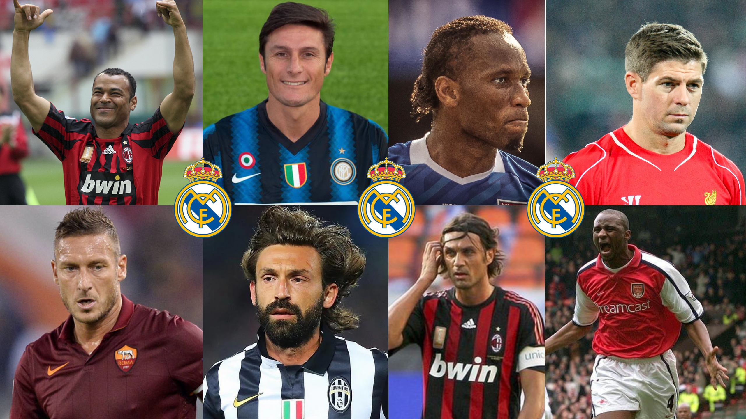10 cracks mundiales que se quedaron con las ganas de jugar en el Real Madrid