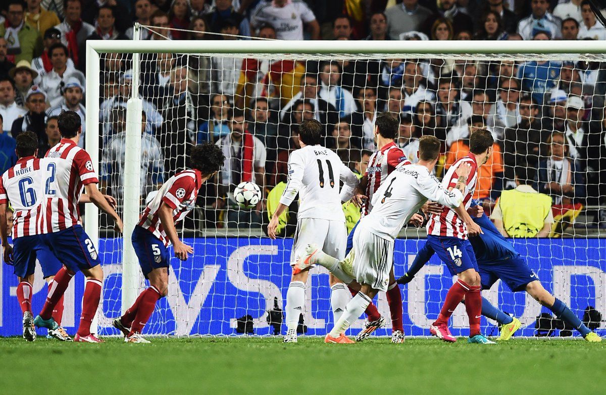 El gol de Sergio Ramos en la final de la Copa de Europa
