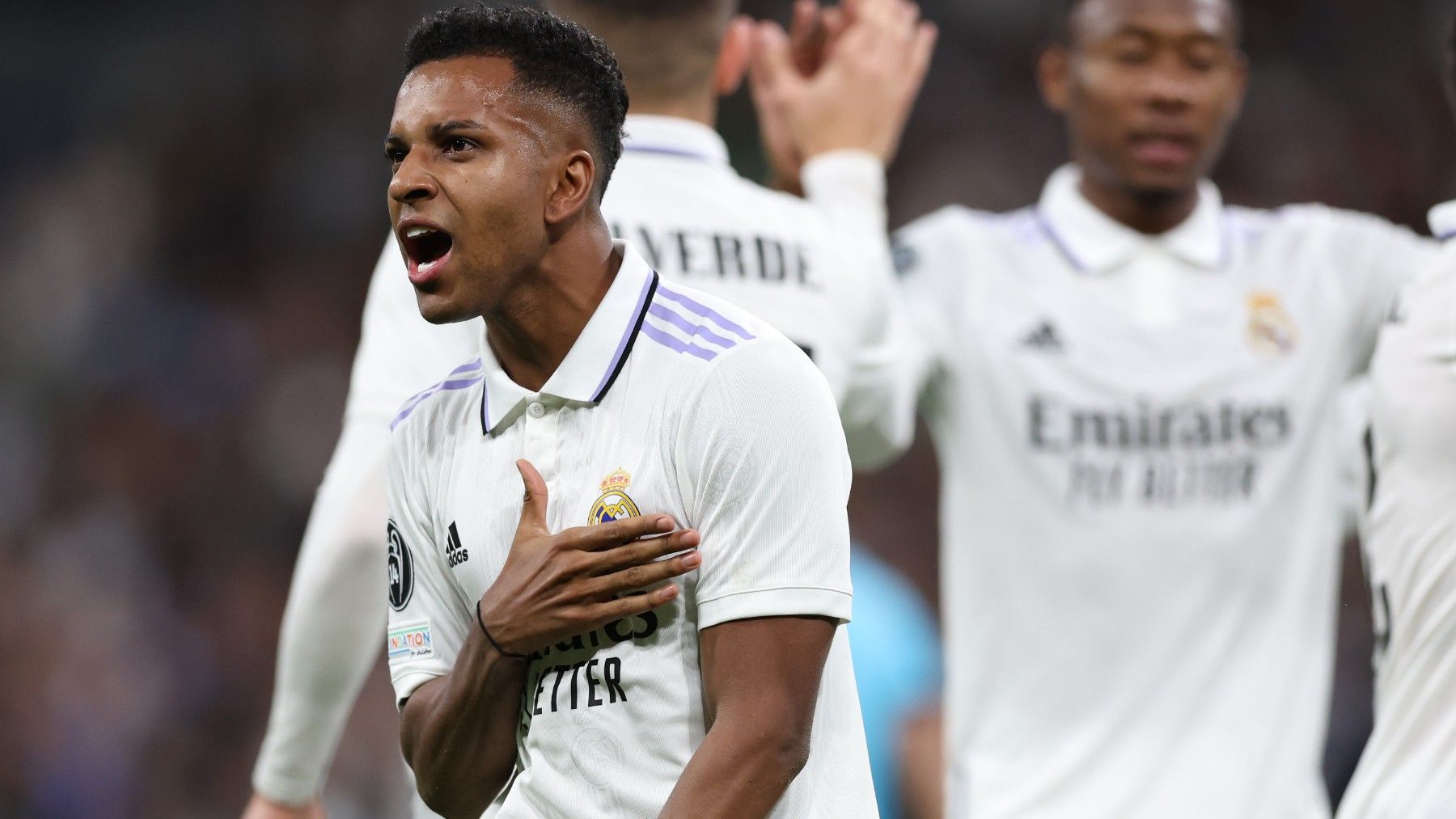 Rodrygo es padre de dos hijos