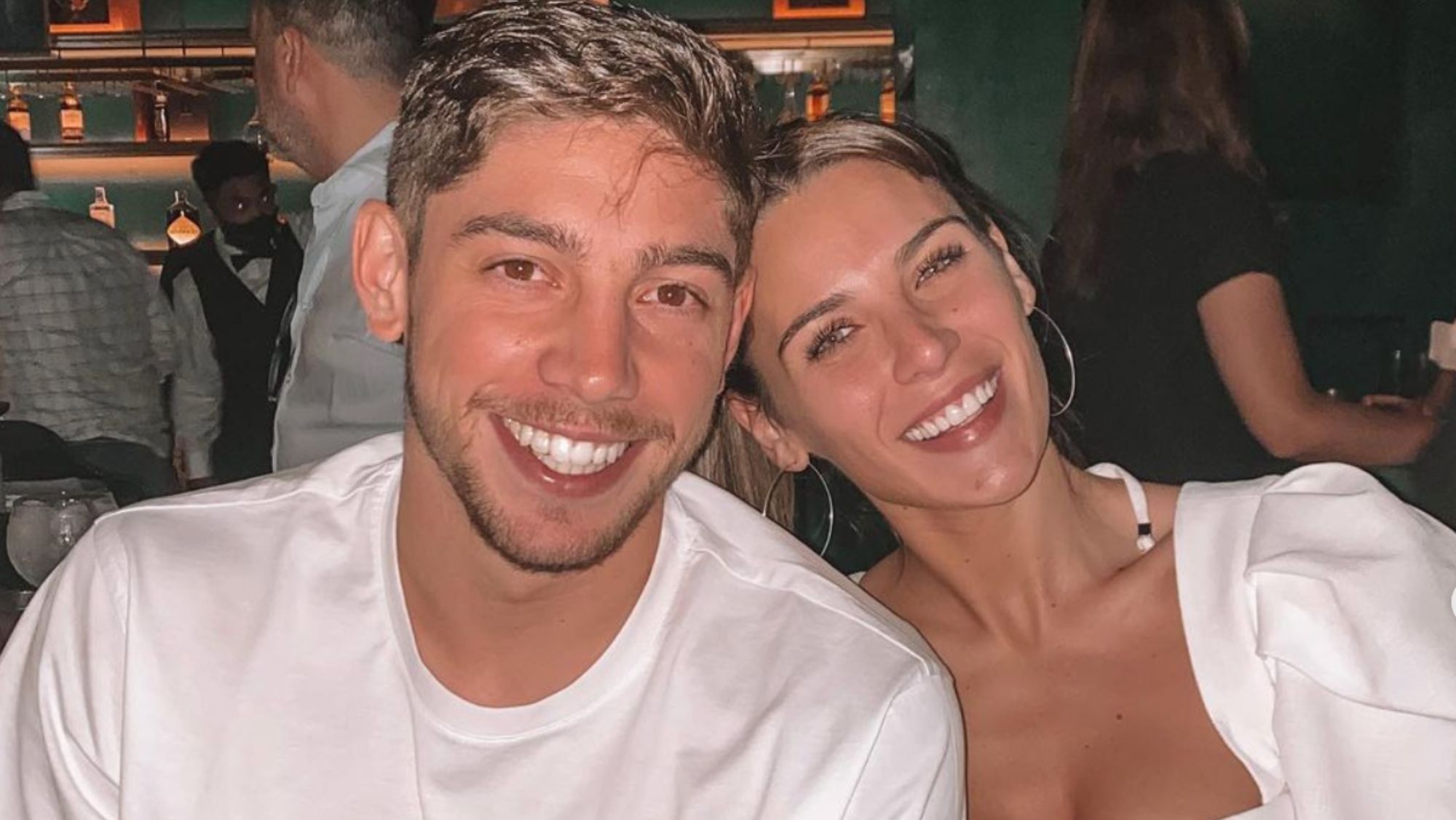 Fede Valverde y Mina Bonino Fede Valverde y Mina Bonino