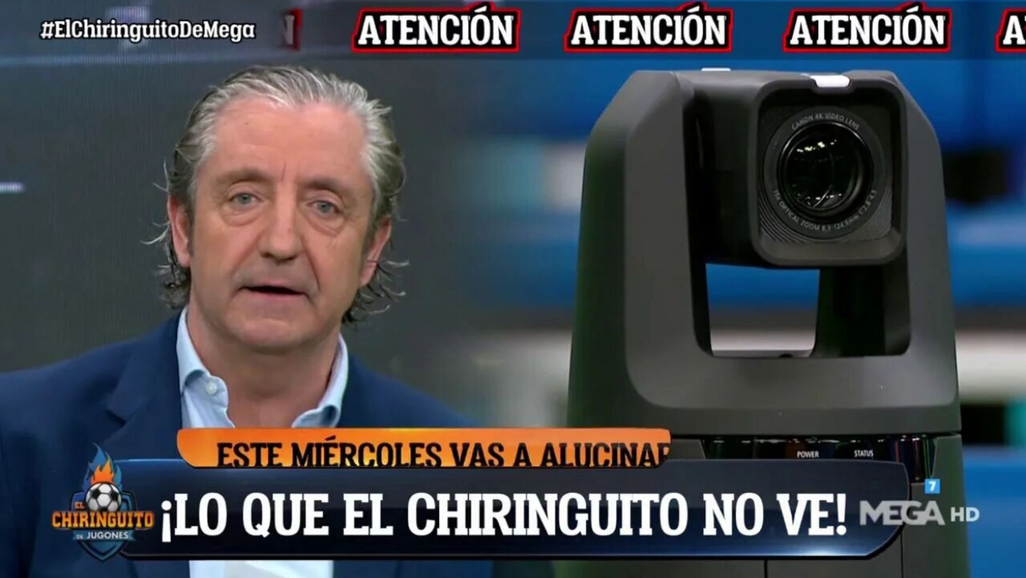Novedad en El Chiringuito: "Esta cámara va a grabar a una persona"