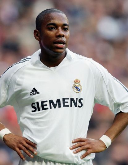 Robinho llegó como estrella al Real Madrid Robinho llegó como estrella al Real Madrid