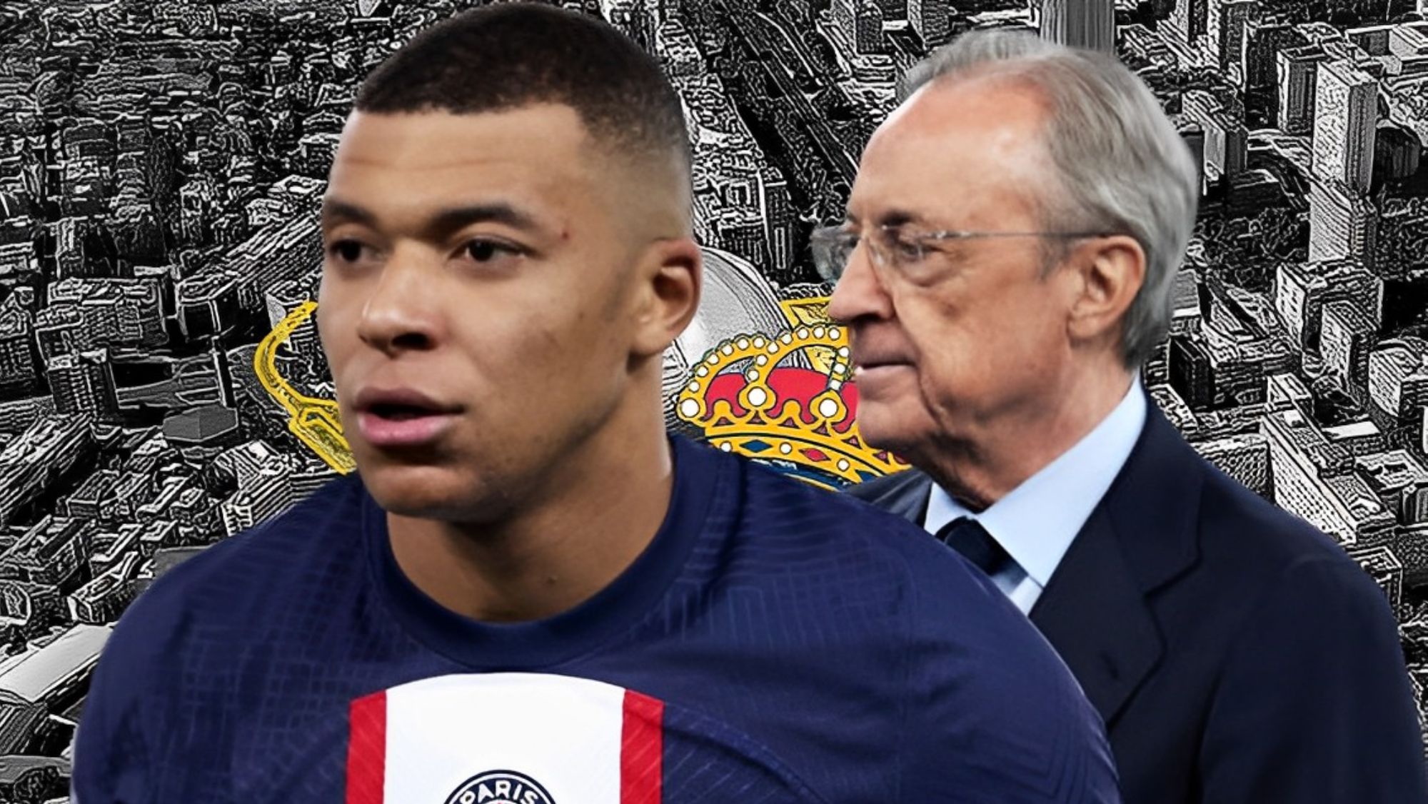 Mbappé y Florentino