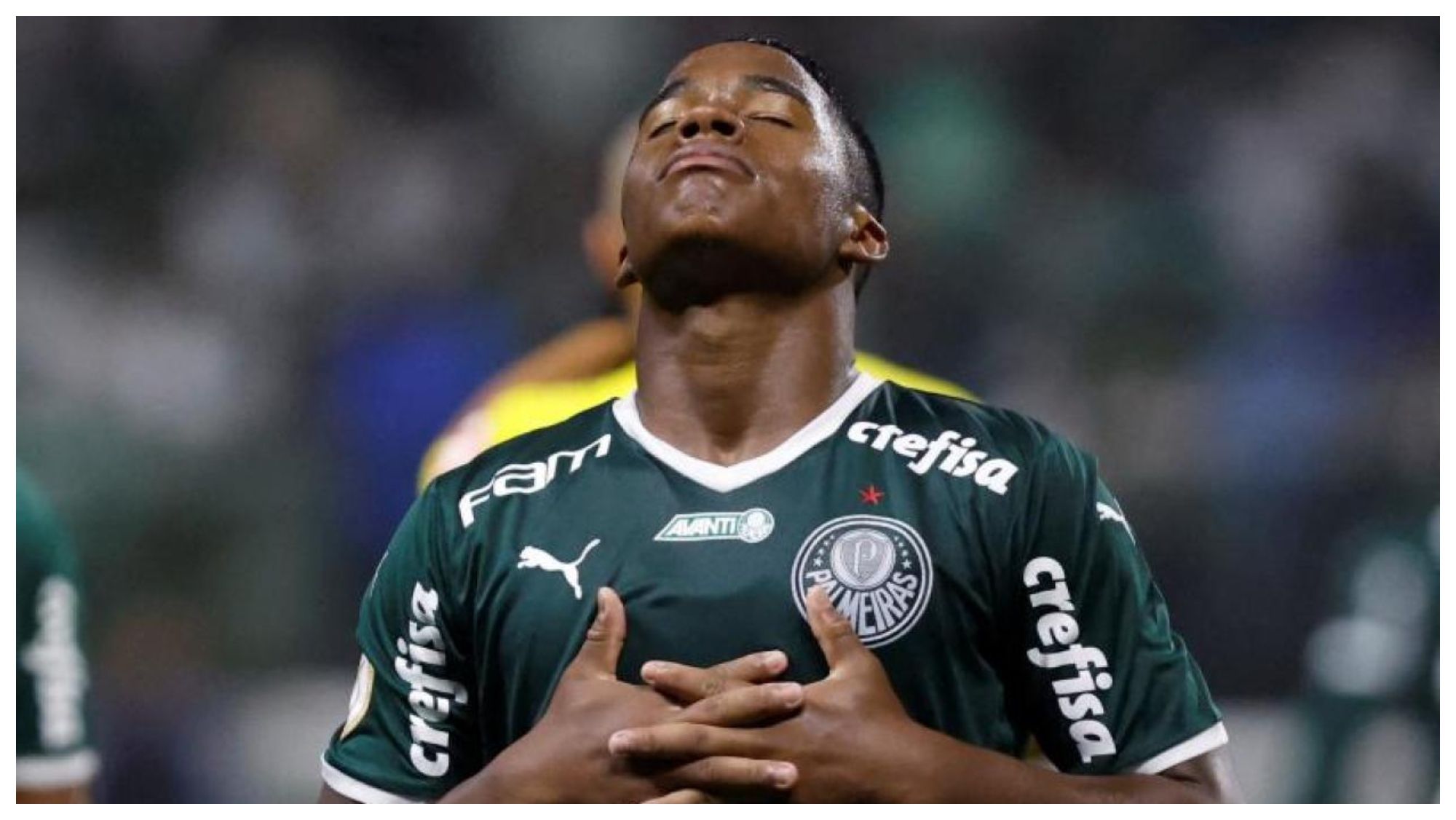 Endrick con Palmeiras